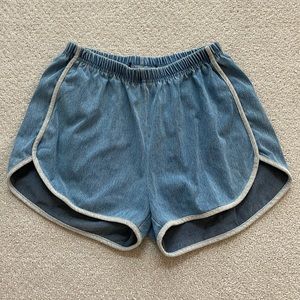 Comfortable shorts that look like denim!
